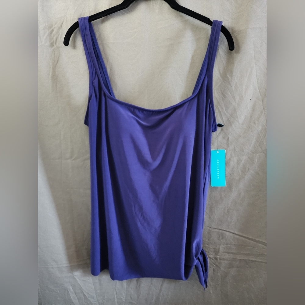 AQUAGREEN Size Large Swim Tankini UPF 50